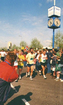 3 1/2 hours Rotterdam Marathon